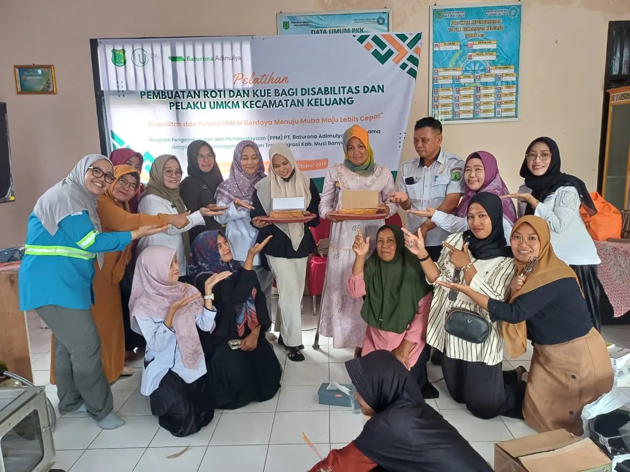 Muba Government & PT Baturona Adimulya Hold Inclusive Training to Build Skilled, Independent Human Resources
