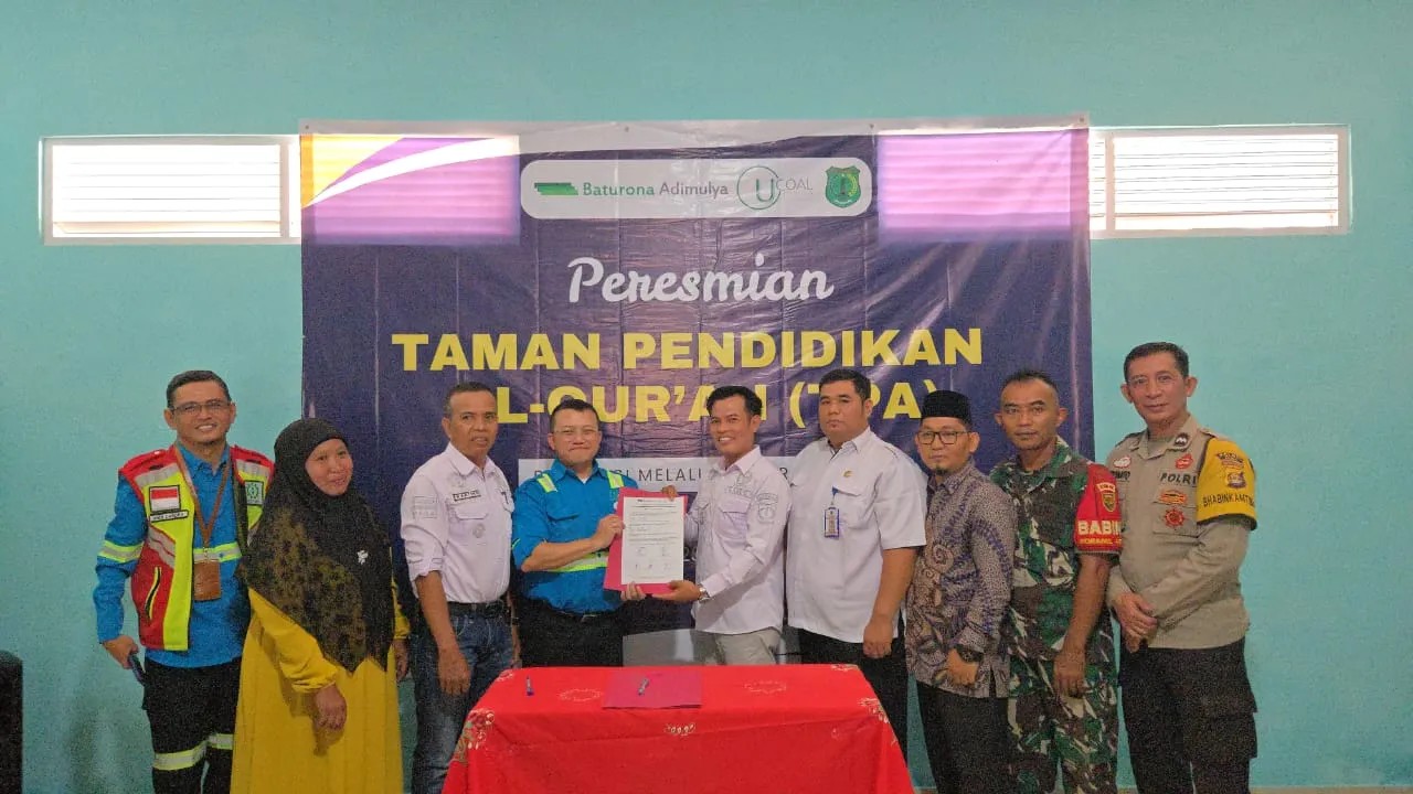 PT Baturona Inaugurates TPA Al-Mubarokah in Supat Timur Village, Renovated Through the PPM Program