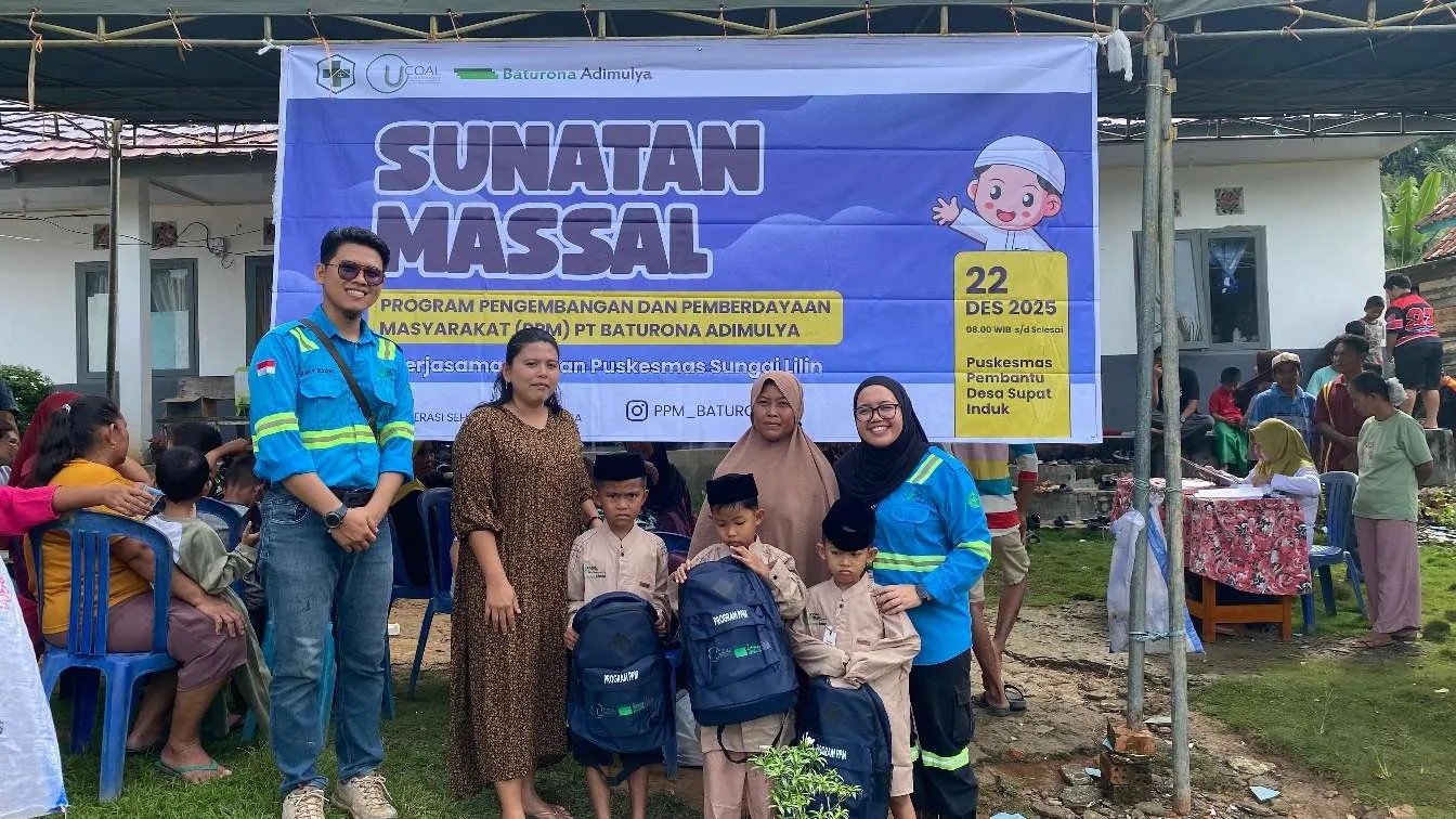 Free Mass Circumcision: PT Baturona Adimulya Shows Its Care for Children's Health