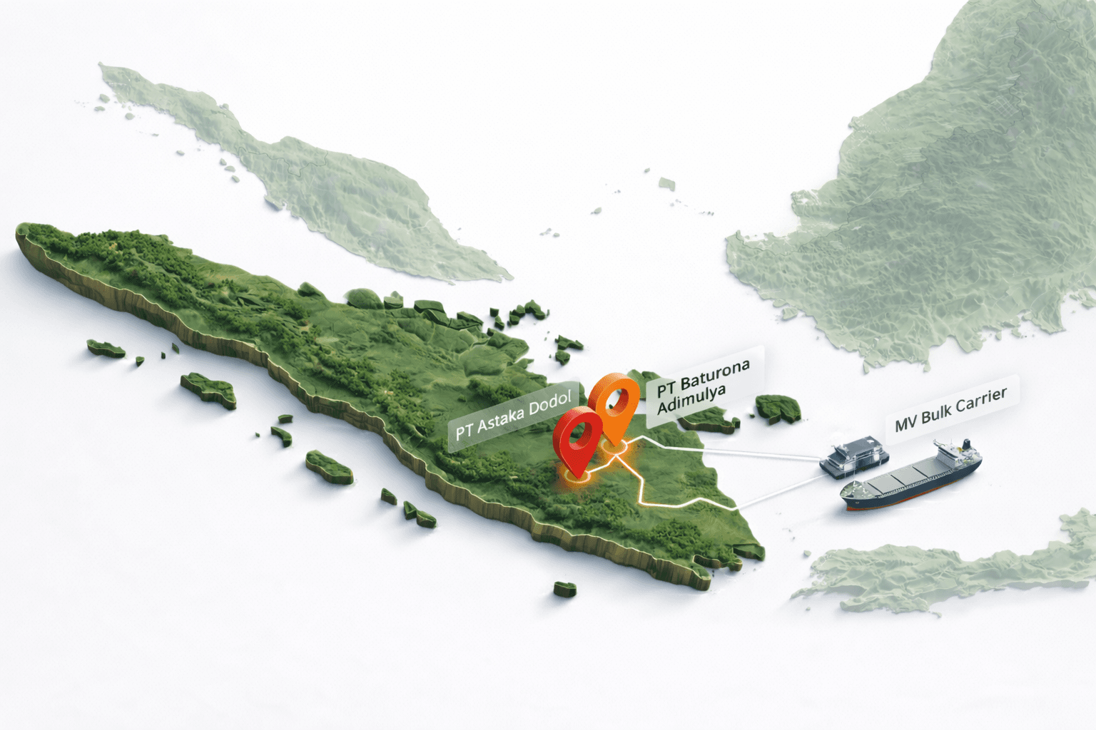 Mining Location Map