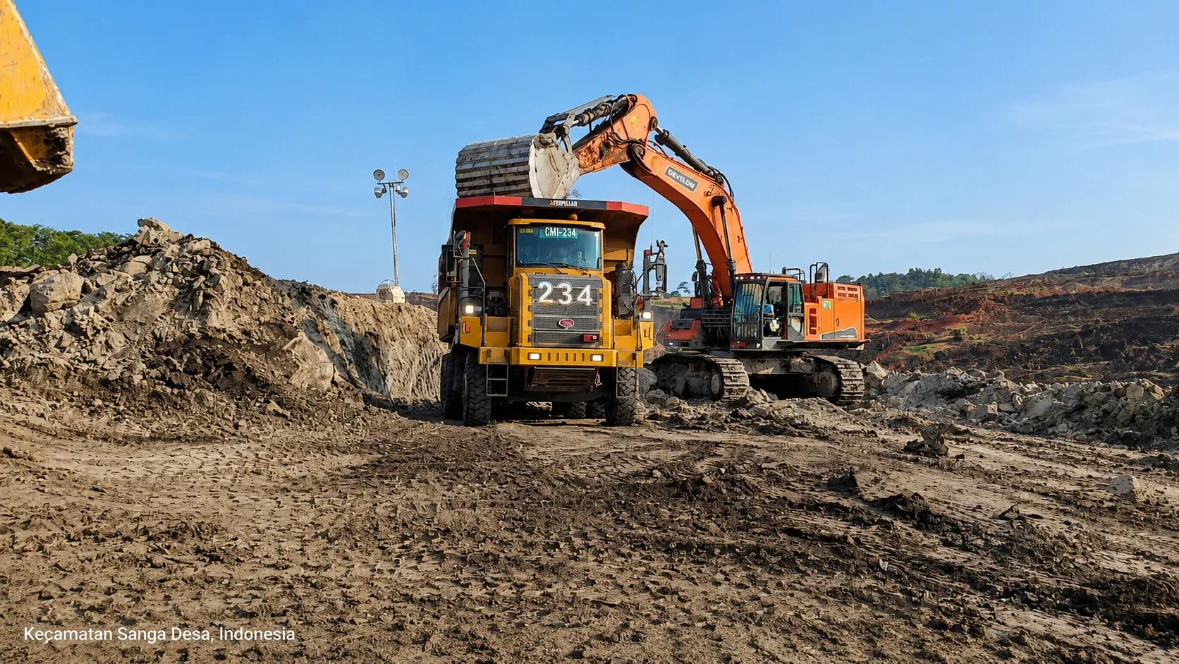 Coal hauling operations