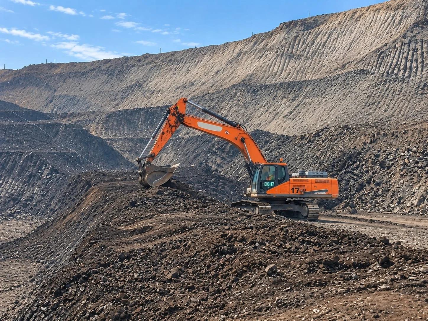 Mining heavy equipment